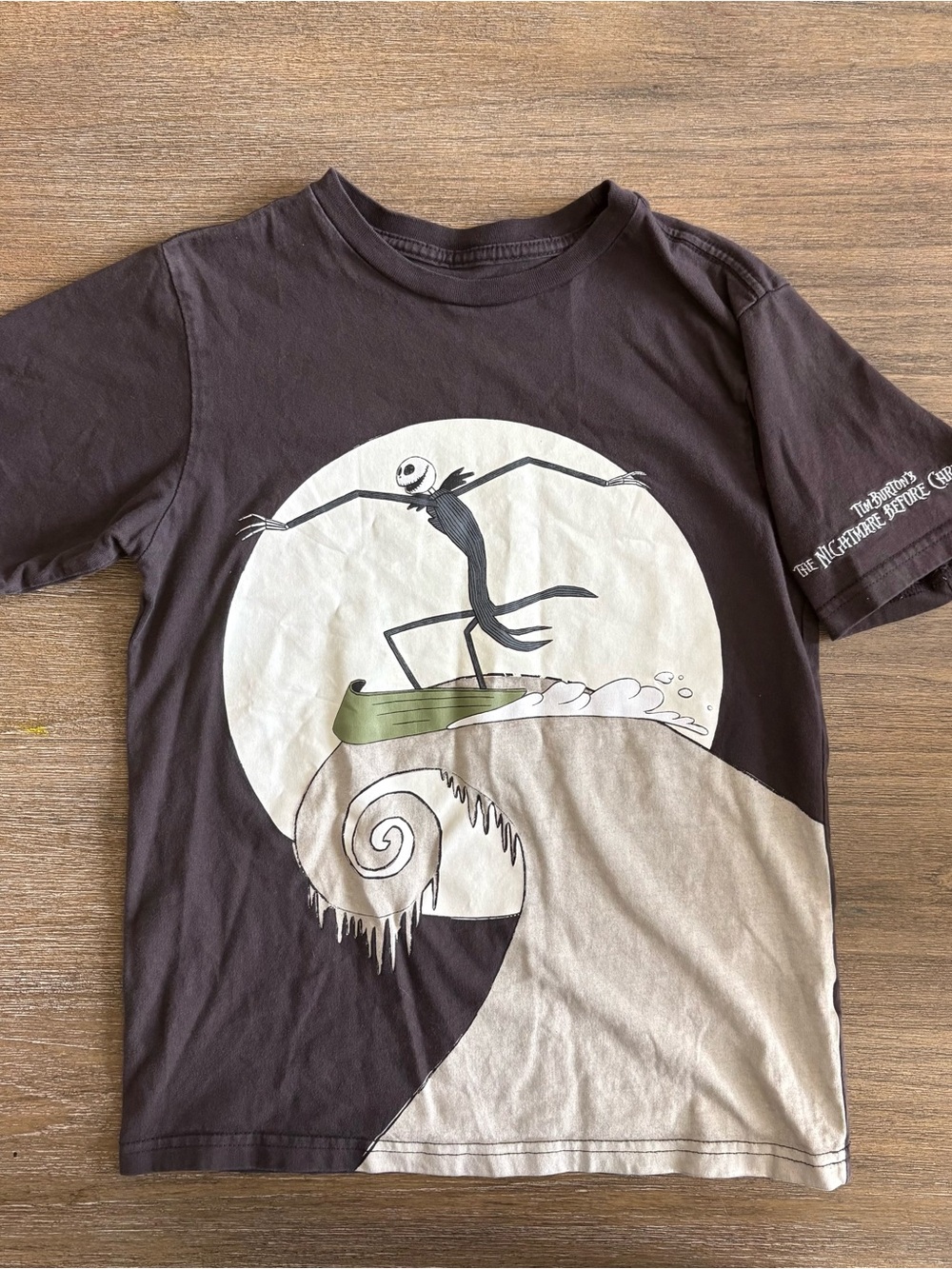 Disney Nightmare Before Christmas Jack Skellington Kids Graphic Tee 10/12
